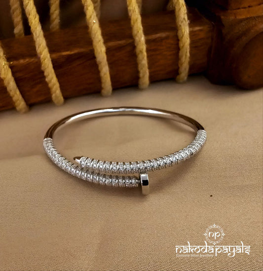 Shimmery CZ Kada (St3924)