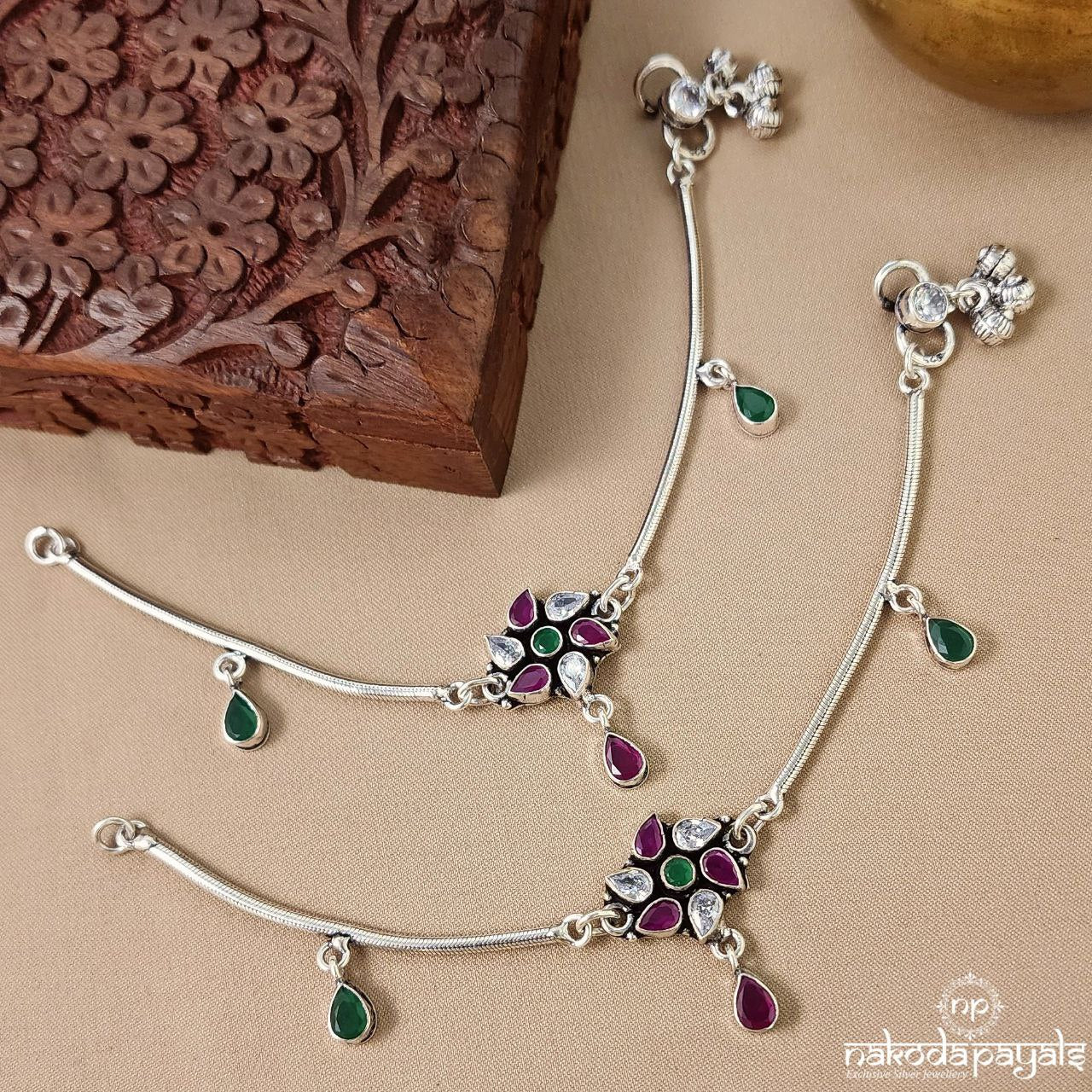 Baby Anklets (7.5 Inches ) (Variants Listed) (Ka9307)