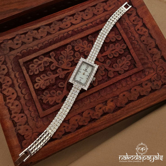 Squarish Stunning CZ Watch (W0298)