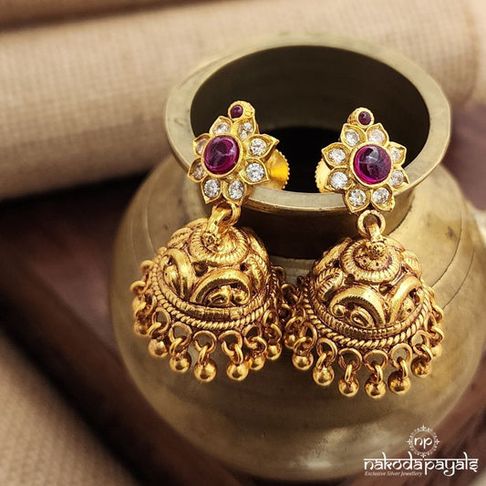 Kemp Dot Jhumka (Ge9479)