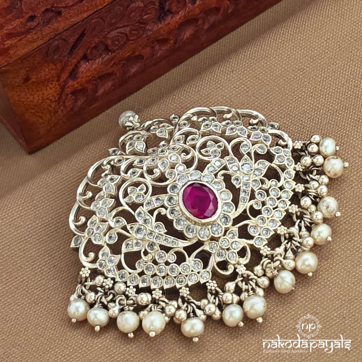Oval Ruby Pendant (P2565)
