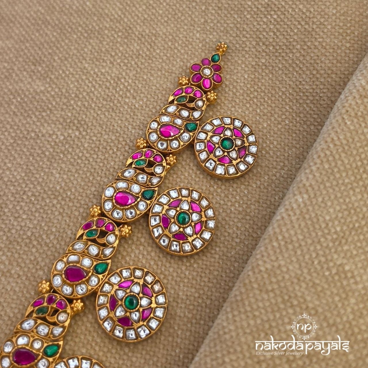 Bridal Kundan Traditional Neckpiece (Gn10526)