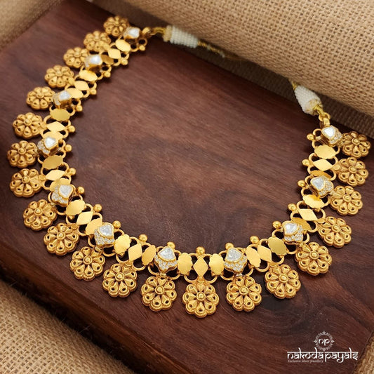 Traditional Floral Neckpiece (Gn9307)