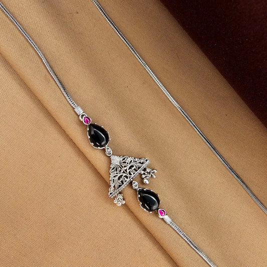 Black Onyx Mope Mala (N11573)