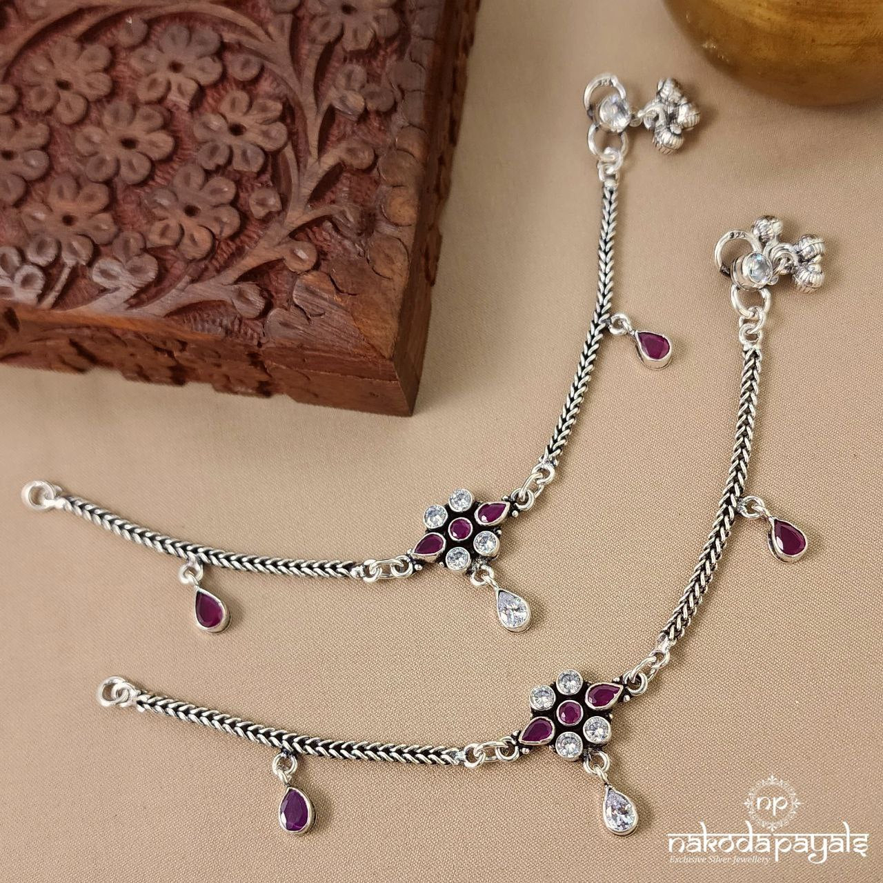 Baby Anklets (7.5 Inches) (Variants Listed ) (Ka9314)