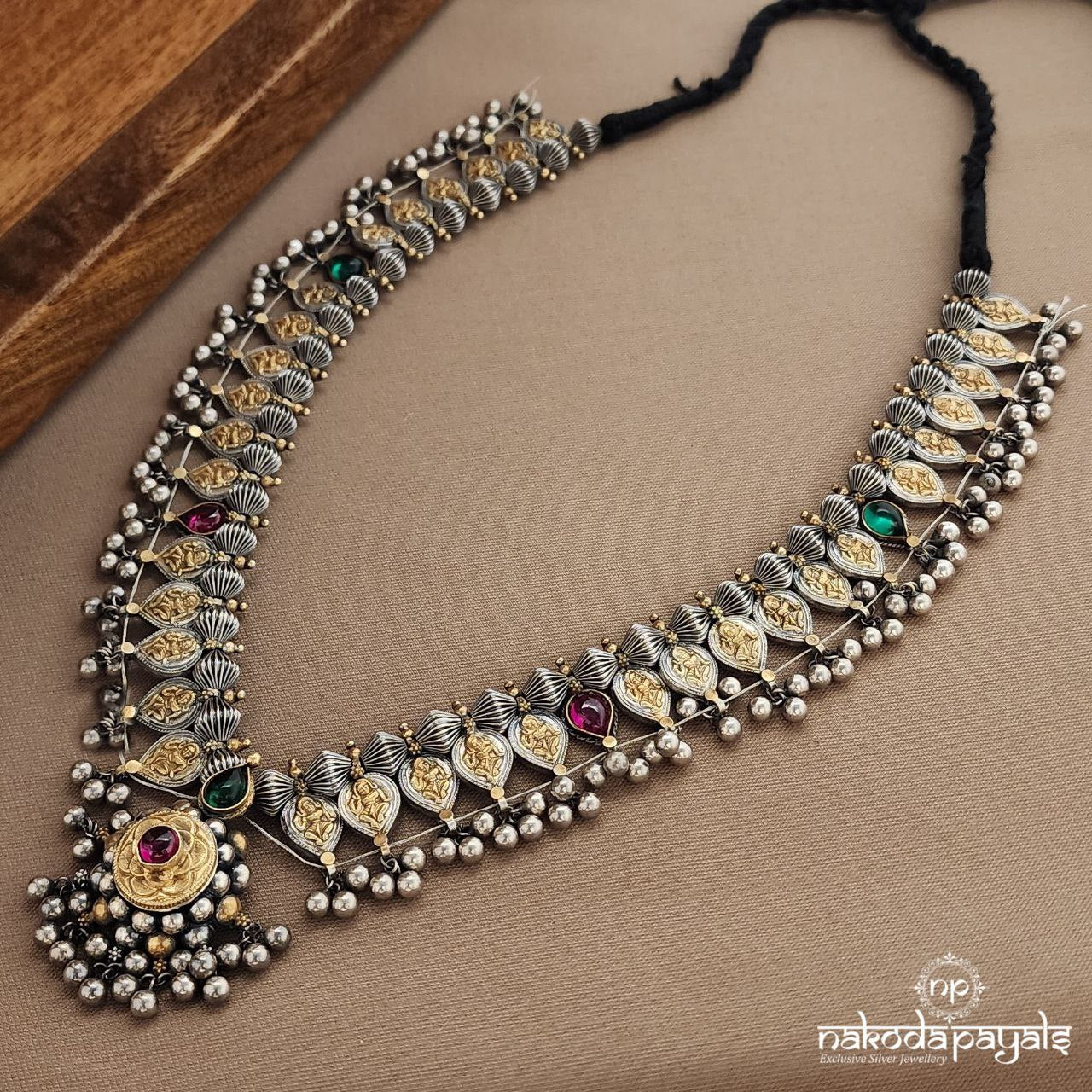 Dual Tone Saaj Neckpiece (N11152)