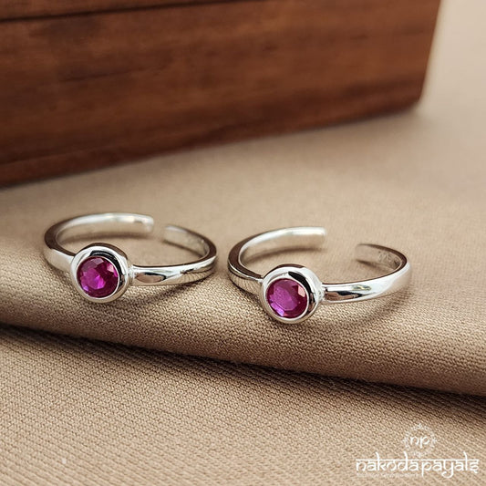 Pink Dot Toerings (T4707)