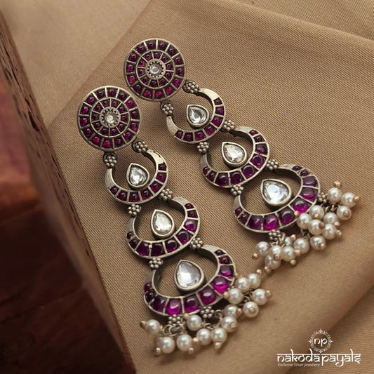 Half Moon Drops Earrings (C3965)