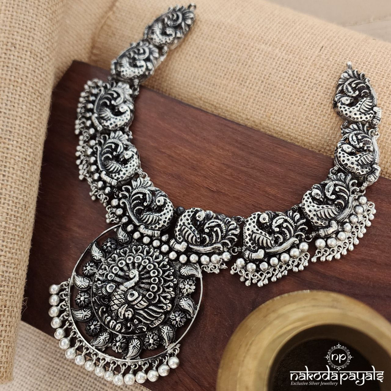 Peacock Nakash Neckpiece (N10685)