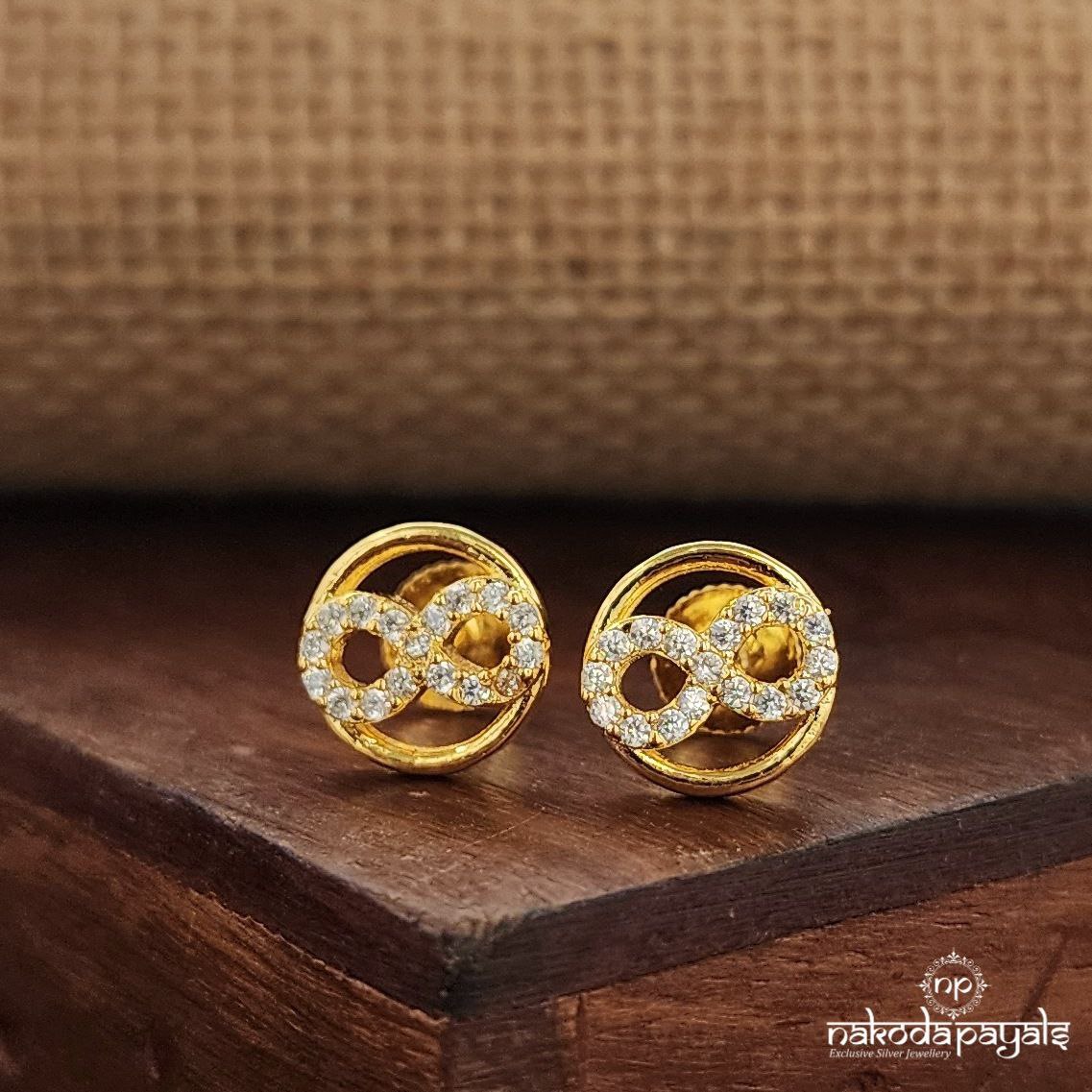 Infinity CZ Studs (Ge9976)