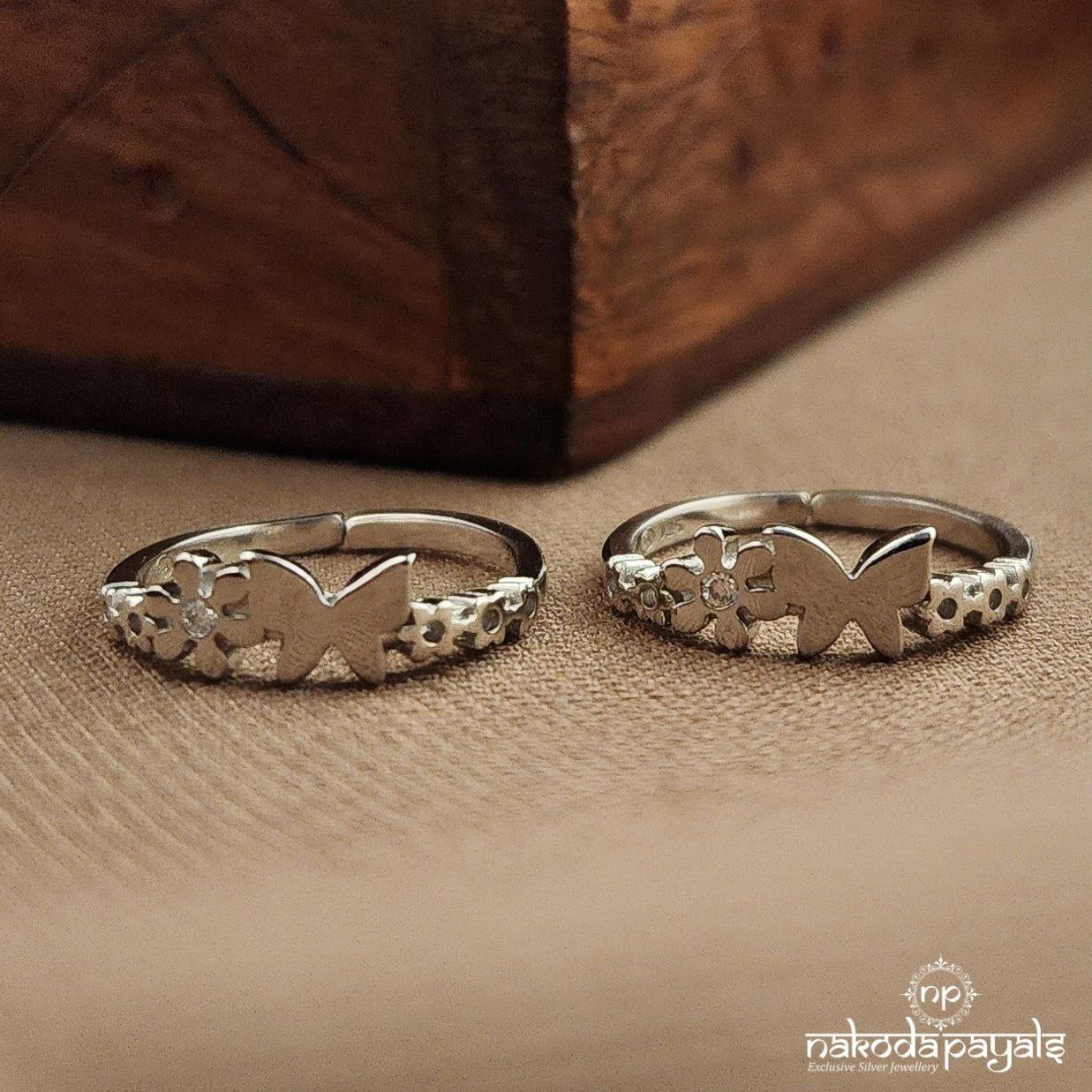 Butterfly Toerings (T4746)