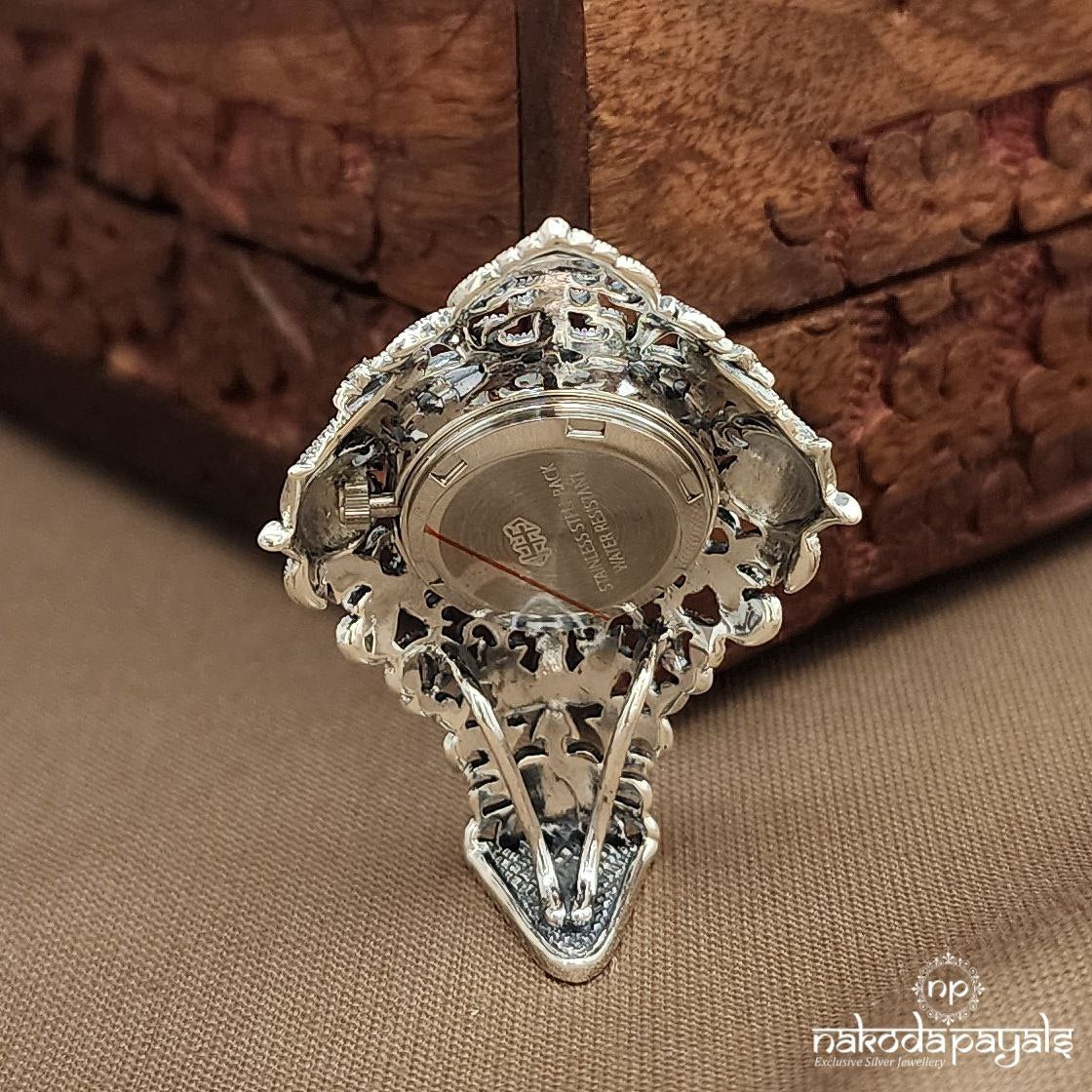 Squarish Marcasite Table Watch (W0283)