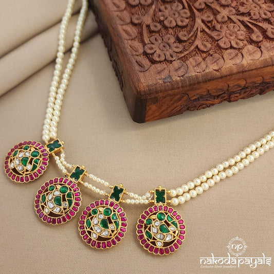 Circular Kundan Neckpiece (Gn8884)
