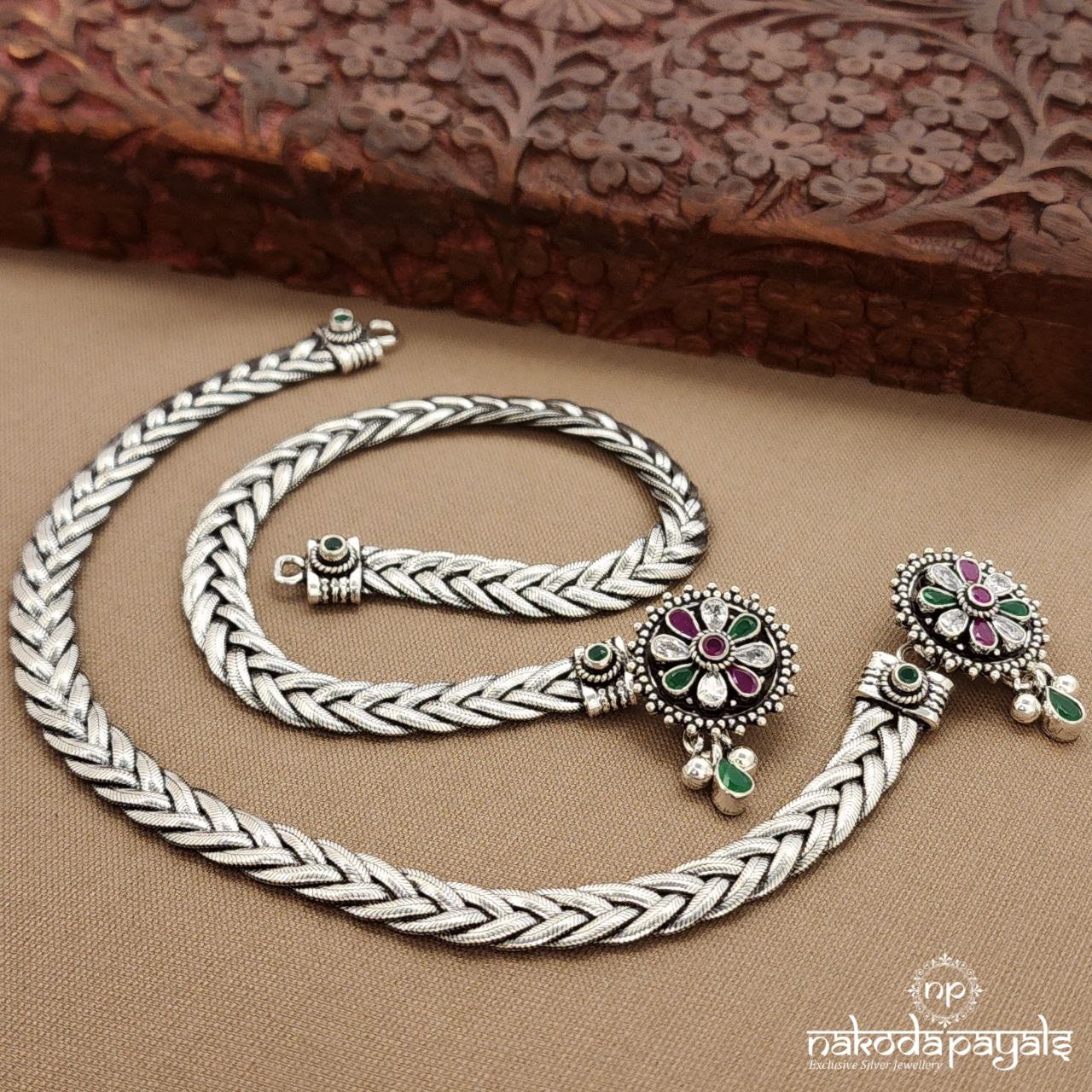 MultiColor Braided  Anklets (A6810)