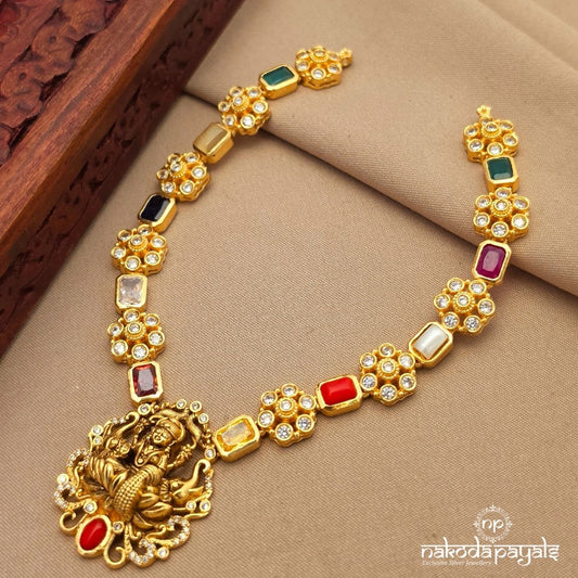 Lakshmi Navarathna Neckpiece (Gn10254)