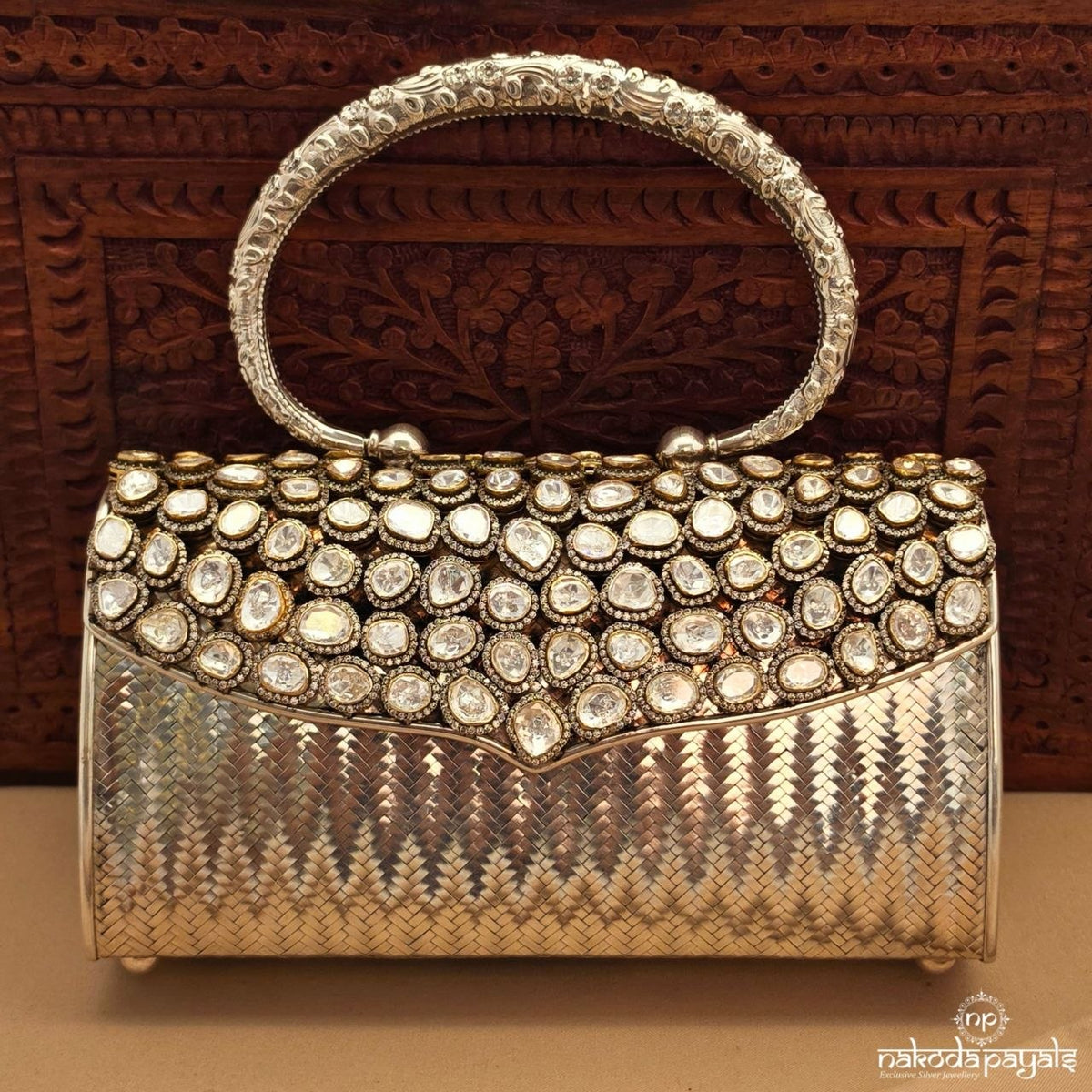Dazzling Moissanite Purse (Esa346)