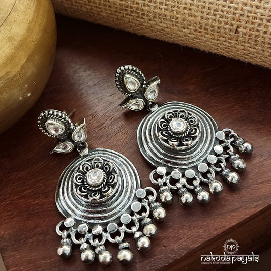 Gorgeous Oxidised Chandbali (C3636)