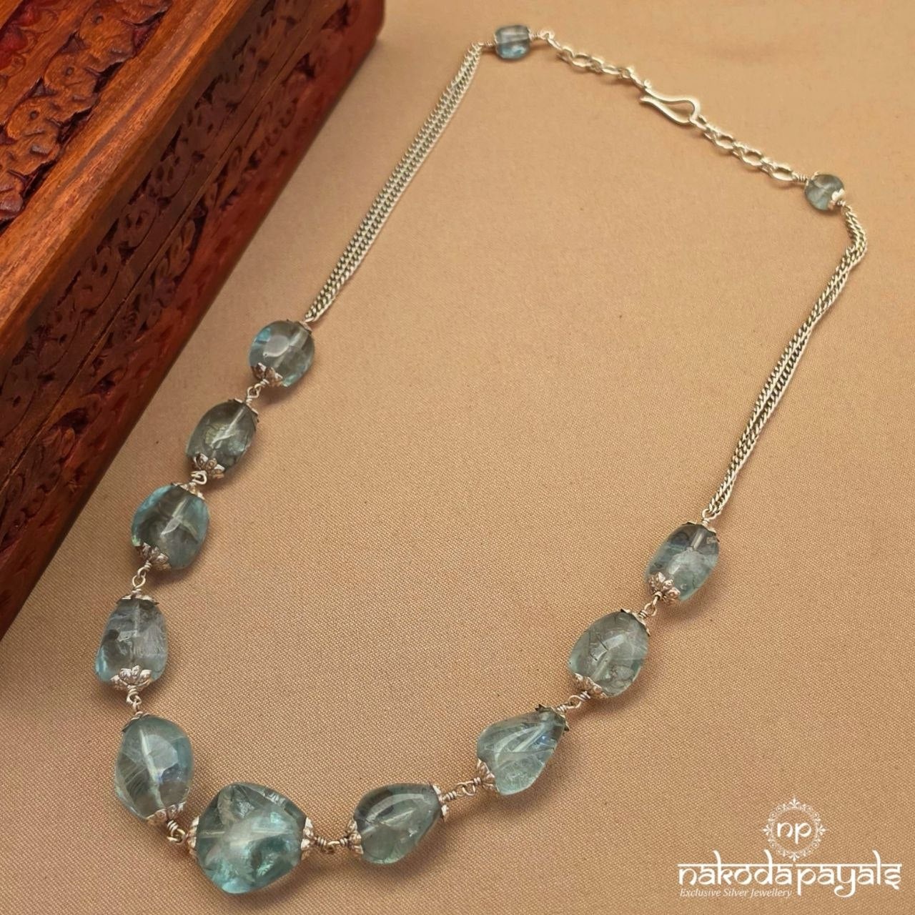 Exclusive Greenish Neckpiece (N12068)
