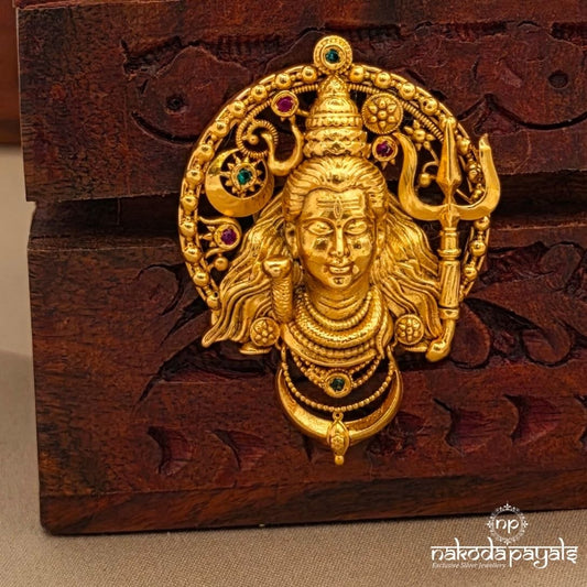 Mesmerizing Shiva Brooch (St4111)