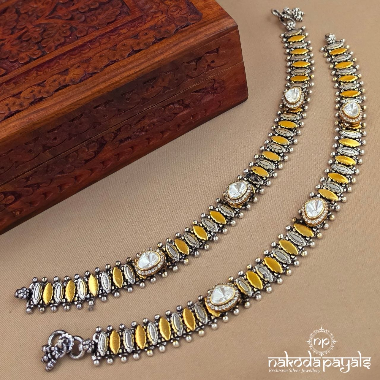Stunning Moissanite Anklet (A7047)