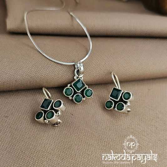 Green Pendant Set (N11545)