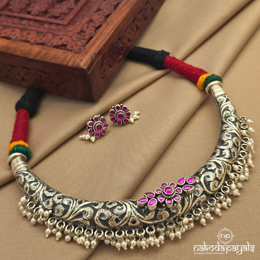 Oxidised Pearl Hasli (N11882)