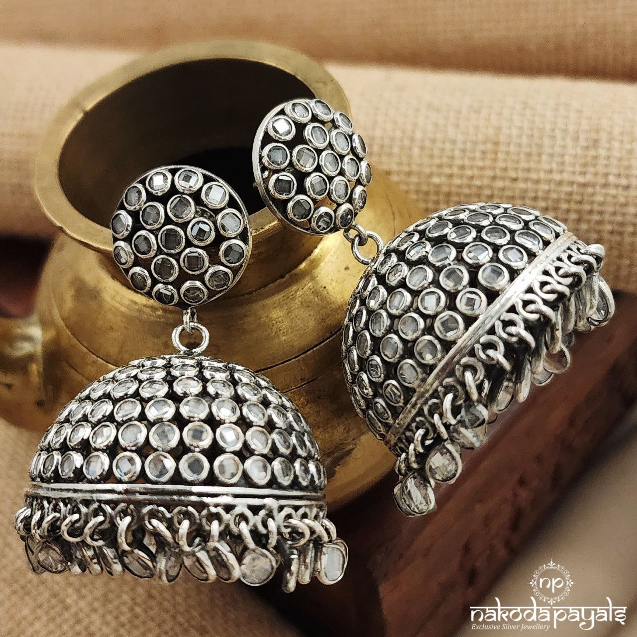 Polki Big Jhumka (J1091)