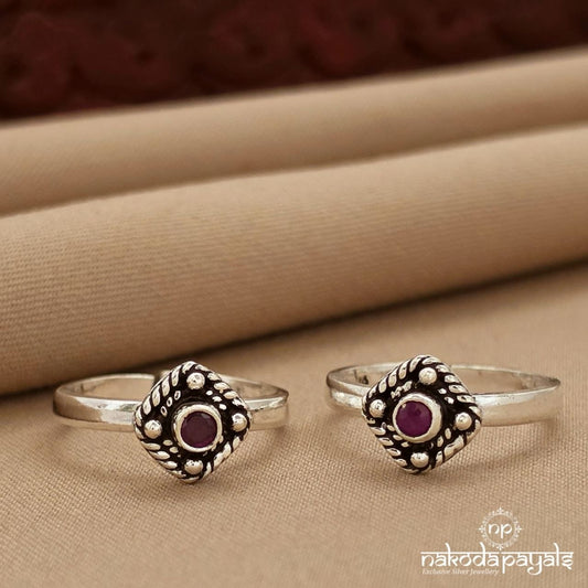 Exquisite Pink Toerings (T4852)