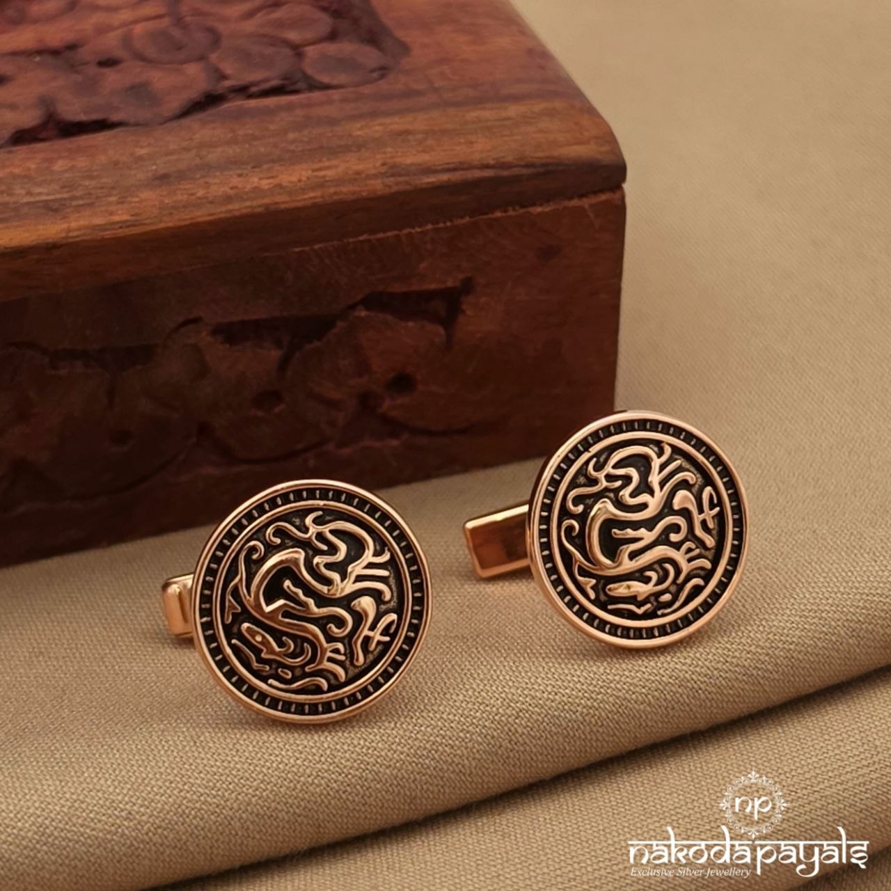 Rose Gold Cufflinks (CF0222)