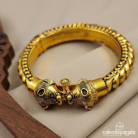 Lion Head Single Kada (Gk2891)