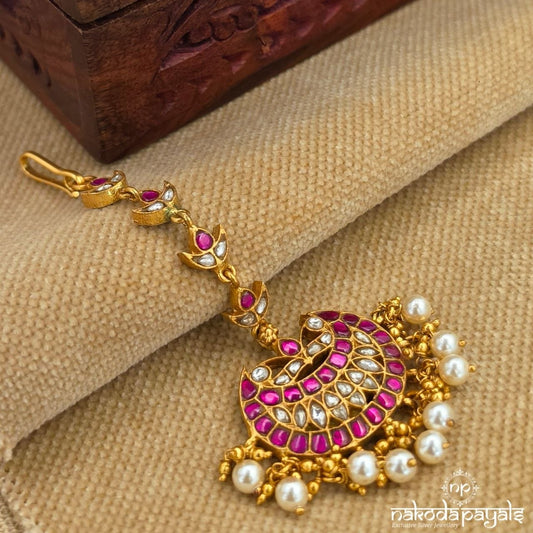 Exemplary Kundan Maang Tikka (Gm1248)