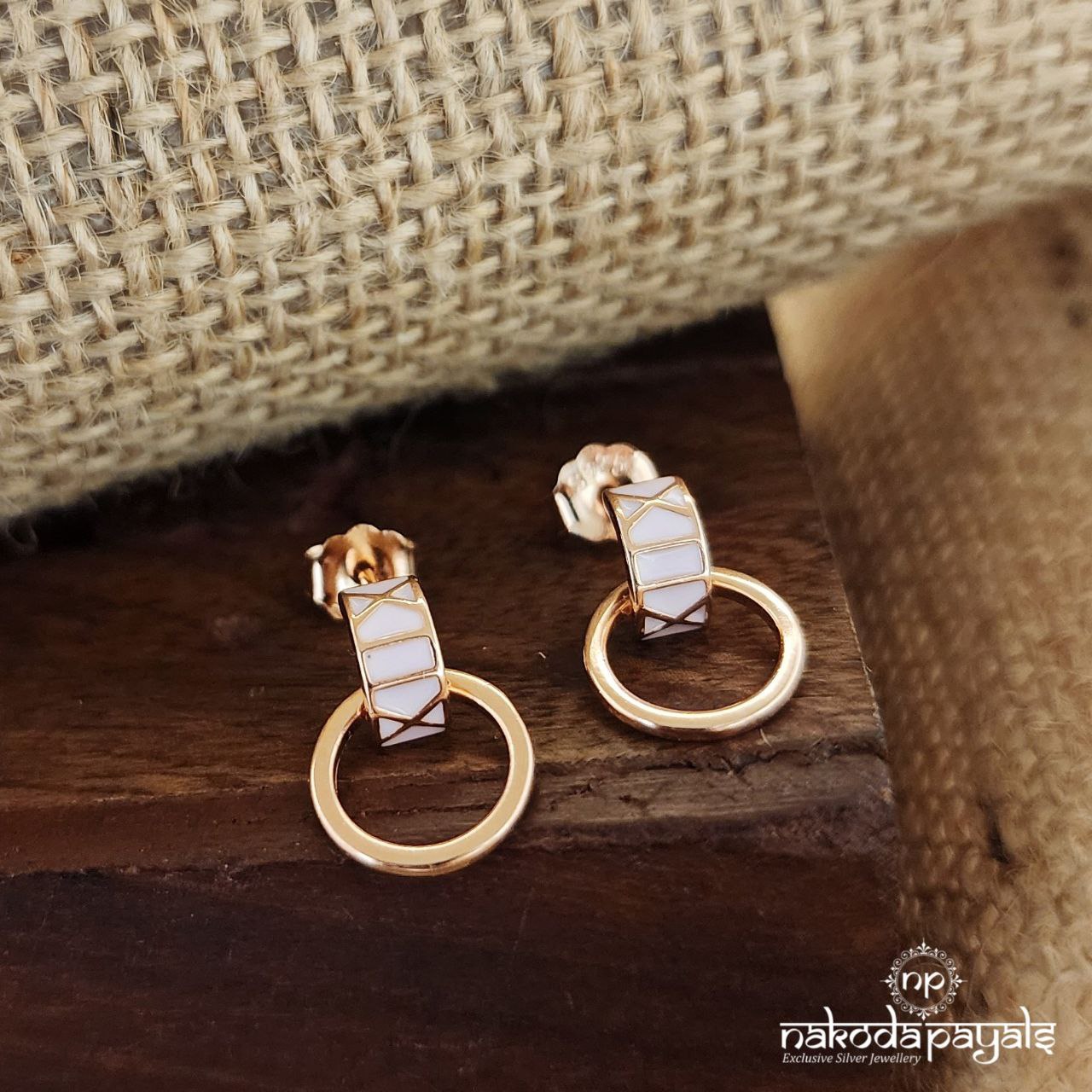 Pinkish Earrings (St3059)