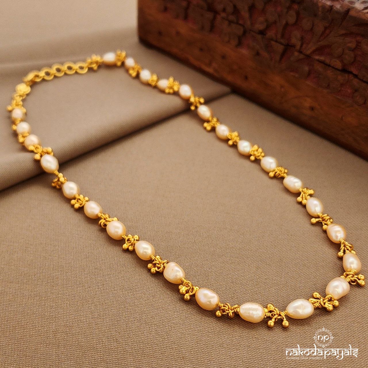 Pearled Linked Neckchain (Gn9702)