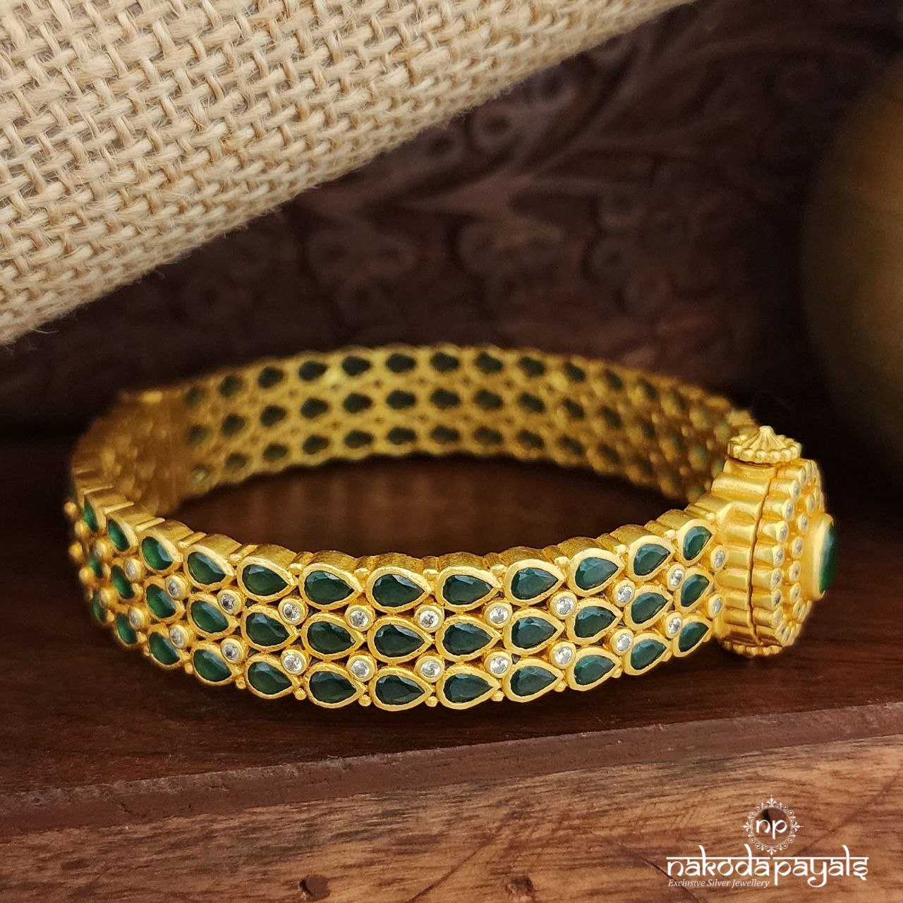 Green Openable  Kada (2.6) (Gk3101)