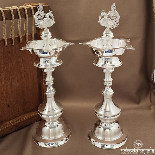 Peocock Deepam Pair (Aa2301-02)