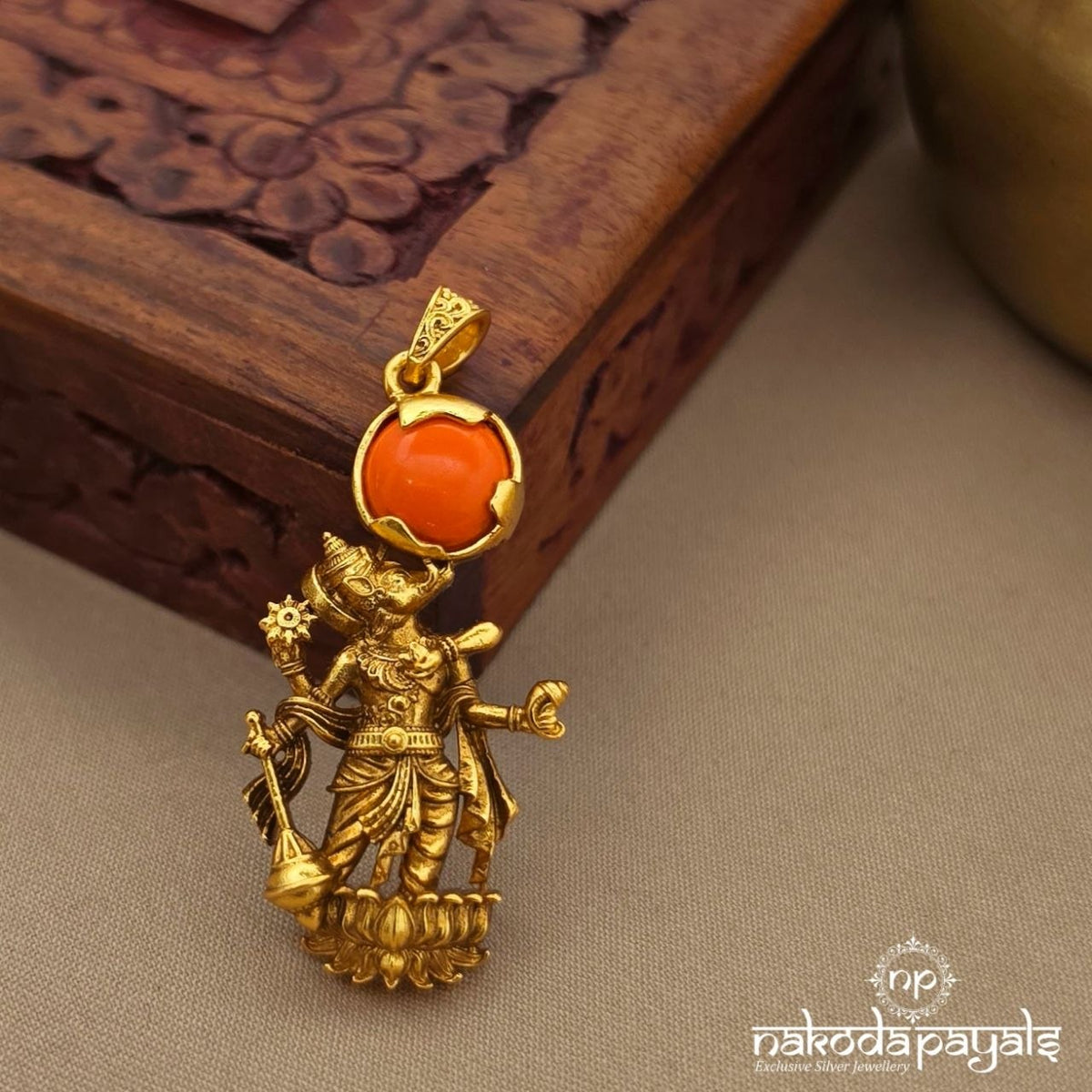Lord Hayagriva Pendant (Gp2604)