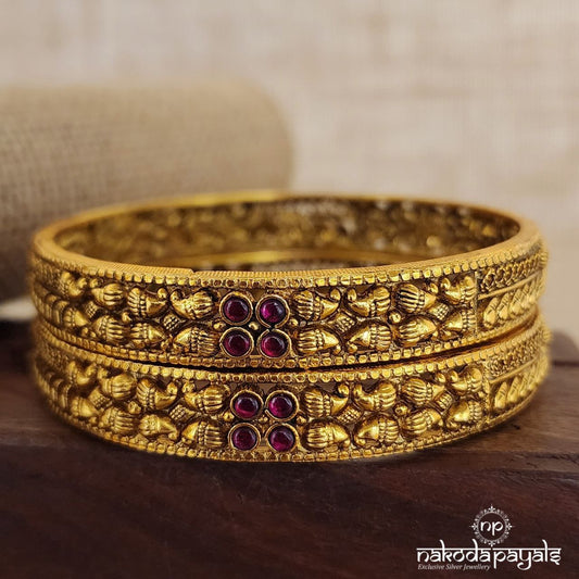 Pink Mango Bangles (Gk2796)