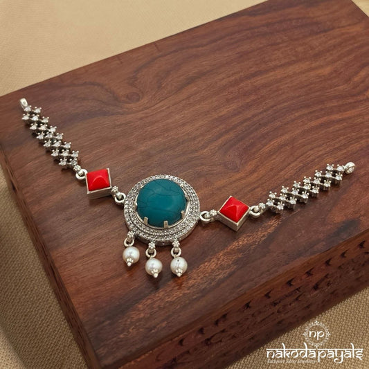 Exquisite Turquoise Choker (N12029)