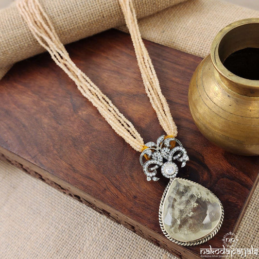 Celestial Clarity In Bloom Neckpiece (N10636)