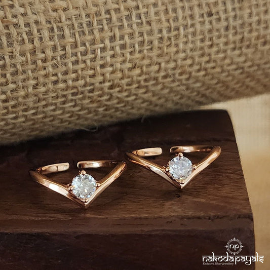 Gold Gold V Toerings (T4423)