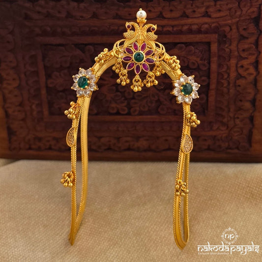 Stunning Twin Peacock Armlet (Ha0161)
