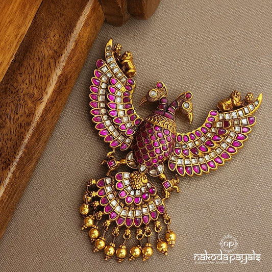 Gandaberunda Ball Drop  Pendant (Gp2106)