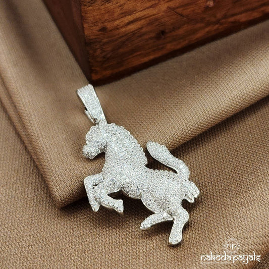 Horse CZ Pendant (Mc1108)