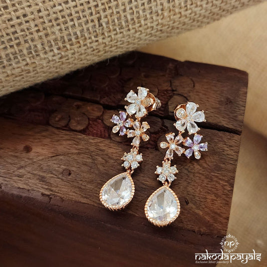 Elegant Floral Earrings (St3264)