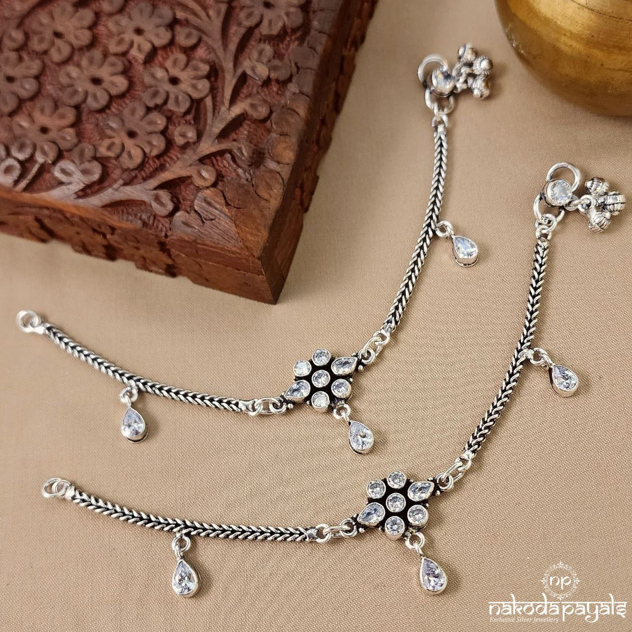 Baby Anklets (7.5 Inches) (Variants Listed ) (Ka9314)