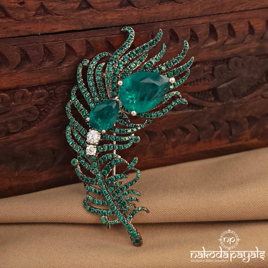Exquisite Leafy Brooch (St4086)