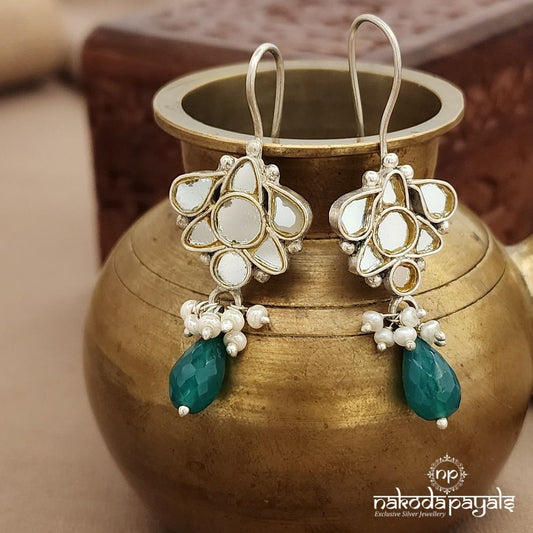 White Green Drops Hangings (H2213)