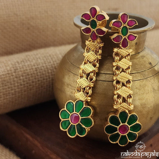 Graceful Kundan Earrings (Ge9089)