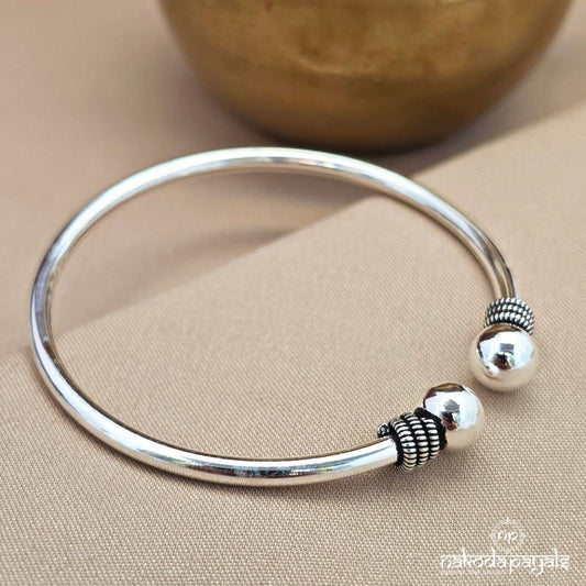 Ball Oxidised Openable Kada (K6307)