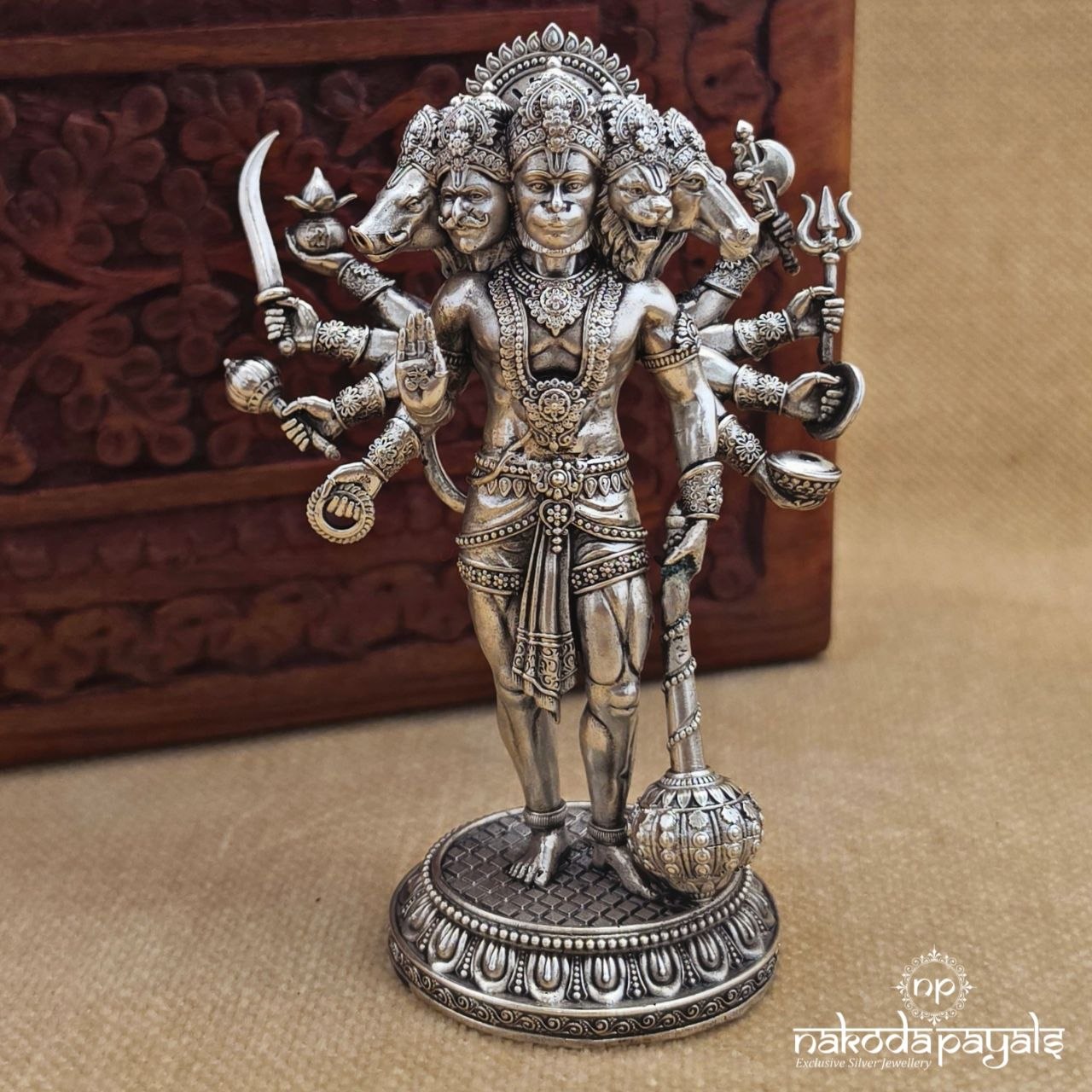 Panchmukhi Hanuman Idol (Aa2677-78)